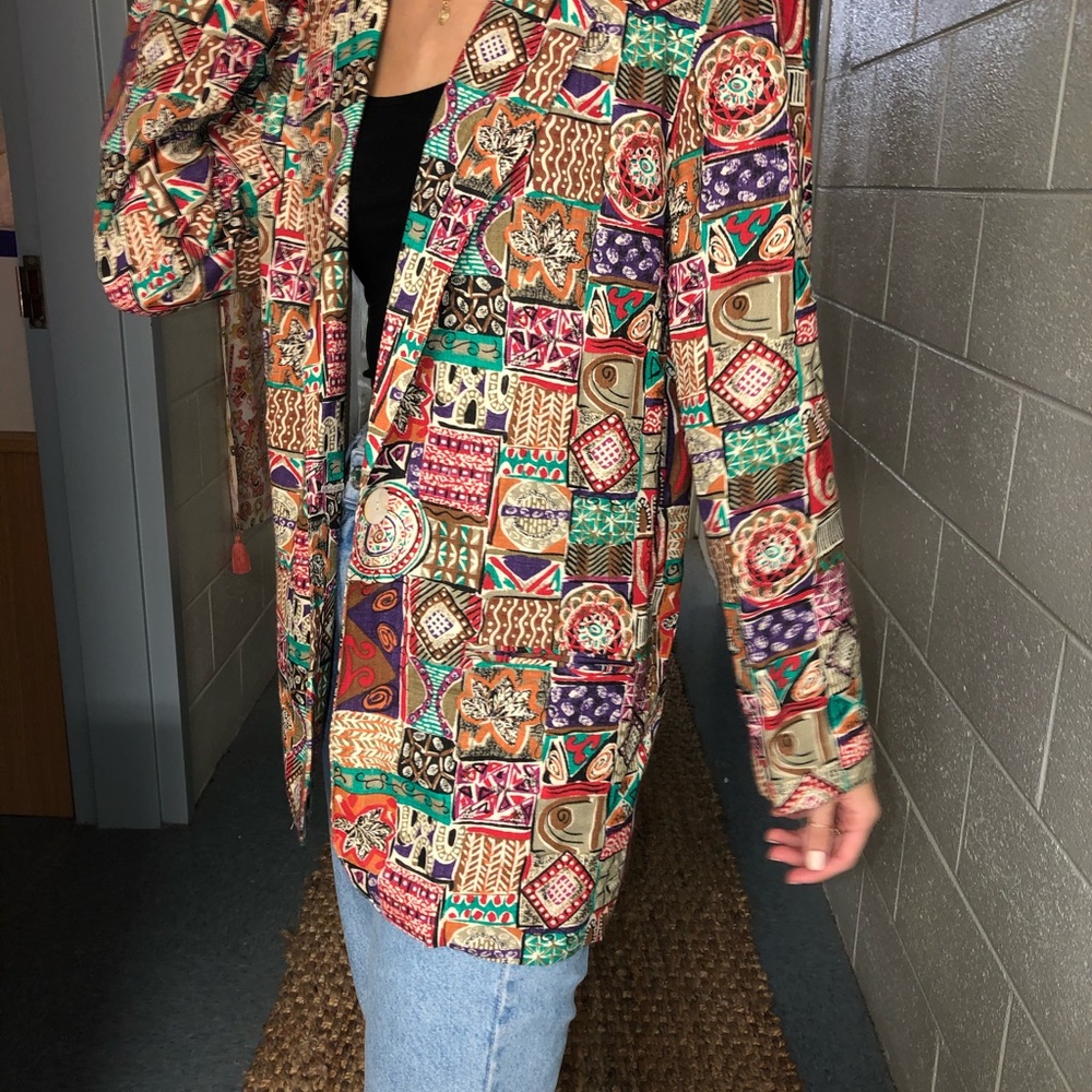 Groovy printed jacket - Picture 3 of 3